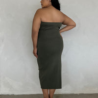Plus Size Bodycon Tube Dress Plus Size Dresses -2020AVE