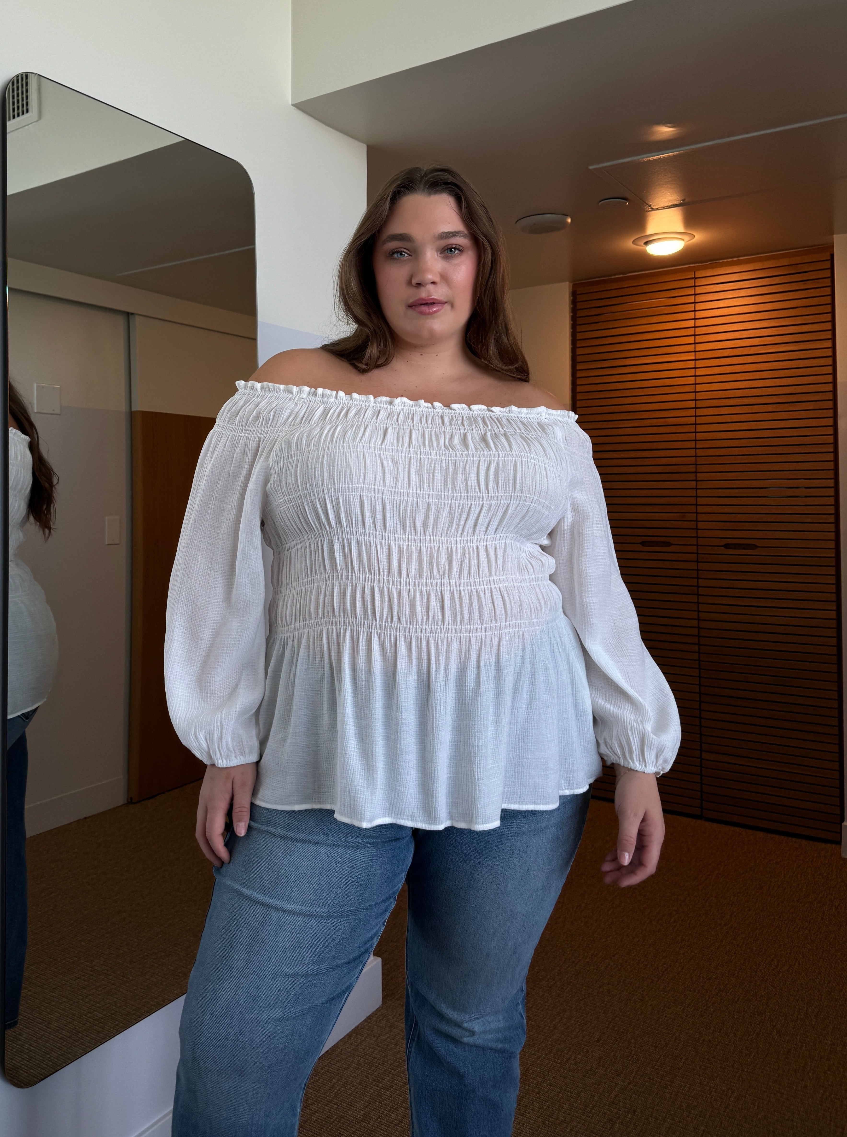 Plus Size Off The Shoulder Boho Top – 2020AVE