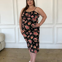 Plus Size Bodycon Floral Dress Plus Size Dresses -2020AVE