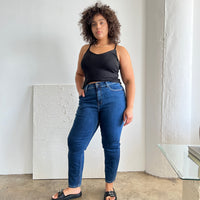 Plus Size Classic Straight Leg Jeans Plus Size Bottoms -2020AVE