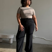 Plus Size Crew Neck Sweater Knit Top Plus Size Tops -2020AVE