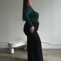 Plus Size Flowy Wide Leg Trousers Plus Size Bottoms -2020AVE