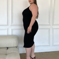Plus Size High Neck Bodycon Dress Plus Size Dresses -2020AVE