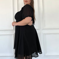 Plus Size Mesh Mini Dress Plus Size Dresses -2020AVE