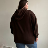 Plus Size Ribbed Hoodie Sweatshirt Plus Size Tops -2020AVE