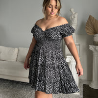 Plus Size Sweetheart Floral Mini Dress Plus Size Dresses -2020AVE