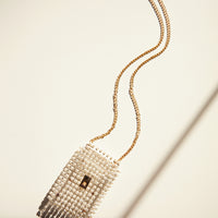 2-Way Clear Pearl Bag Accessories Clear One Size -2020AVE