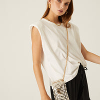 2-Way Clear Pearl Bag Accessories Clear One Size -2020AVE