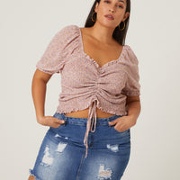 Curve Distressed Denim Skirt Plus Size Bottoms -2020AVE