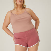 Curve Simple And Sweet Tank Plus Size Tops Blush XL -2020AVE