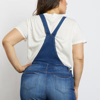 Curve Avery Denim Overalls Plus Size Rompers + Jumpsuits -2020AVE