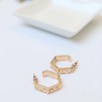 All the Right Angles Earrings Jewelry Gold One Size -2020AVE