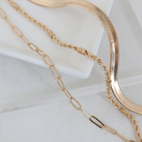 Amberley Layered Chain Necklace Jewelry Gold One Size -2020AVE