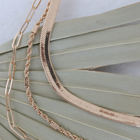 Amberley Layered Chain Necklace Jewelry Gold One Size -2020AVE