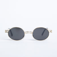 Amelia Oval Sunglasses Accessories Gold/Black One Size -2020AVE