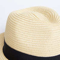 Beach Please Straw Hat Accessories Beige One Size -2020AVE