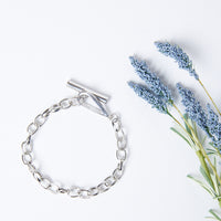 Chained Up Bracelet Jewelry Silver One Size -2020AVE