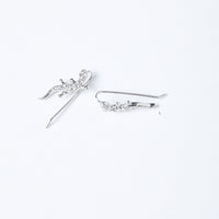 Cold-Blooded Lizard Earrings Jewelry Silver One Size -2020AVE