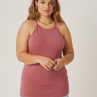 Curve Alexis High Neck Top Plus Size Tops -2020AVE