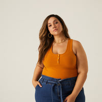 Curve Around and About Tank Plus Size Tops -2020AVE