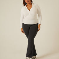 Curve Athletic Yoga Pants Plus Size Bottoms -2020AVE