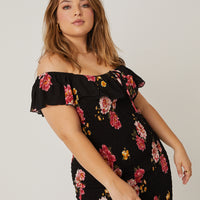 Curve Bodycon Smocked Sundress Plus Size Dresses -2020AVE