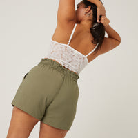 Curve Breezy Summer Shorts Plus Size Bottoms -2020AVE