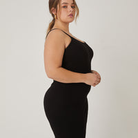 Curve Cami Bodycon Dress Plus Size Dresses -2020AVE