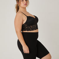 Curve Comfort Bike Shorts Plus Size Bottoms -2020AVE