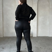 Curve Crocodile Printed Jeans Plus Size Bottoms -2020AVE