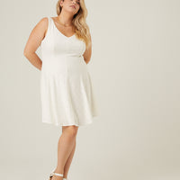 Curve Eyelet Lace Sundress Plus Size Dresses -2020AVE