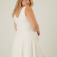 Curve Eyelet Lace Sundress Plus Size Dresses -2020AVE