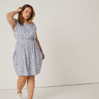 Curve Floral Sundress with Pockets Plus Size Dresses -2020AVE