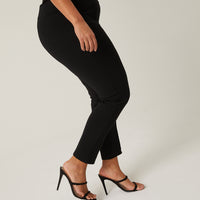 Curve Front Seam Stretch Pants Bottoms -2020AVE