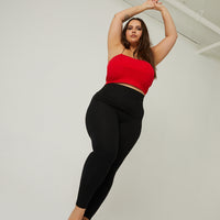 Curve Full-Length Leggings Plus Size Bottoms -2020AVE