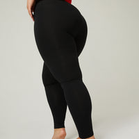 Curve Full-Length Leggings Plus Size Bottoms -2020AVE
