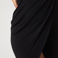 Curve High Slit Strapless Dress Plus Size Dresses -2020AVE