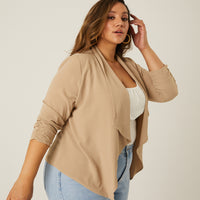 Curve Lauren Flowy Cardigan Plus Size Outerwear -2020AVE