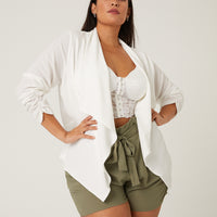 Curve Lauren Flowy Cardigan Plus Size Outerwear -2020AVE