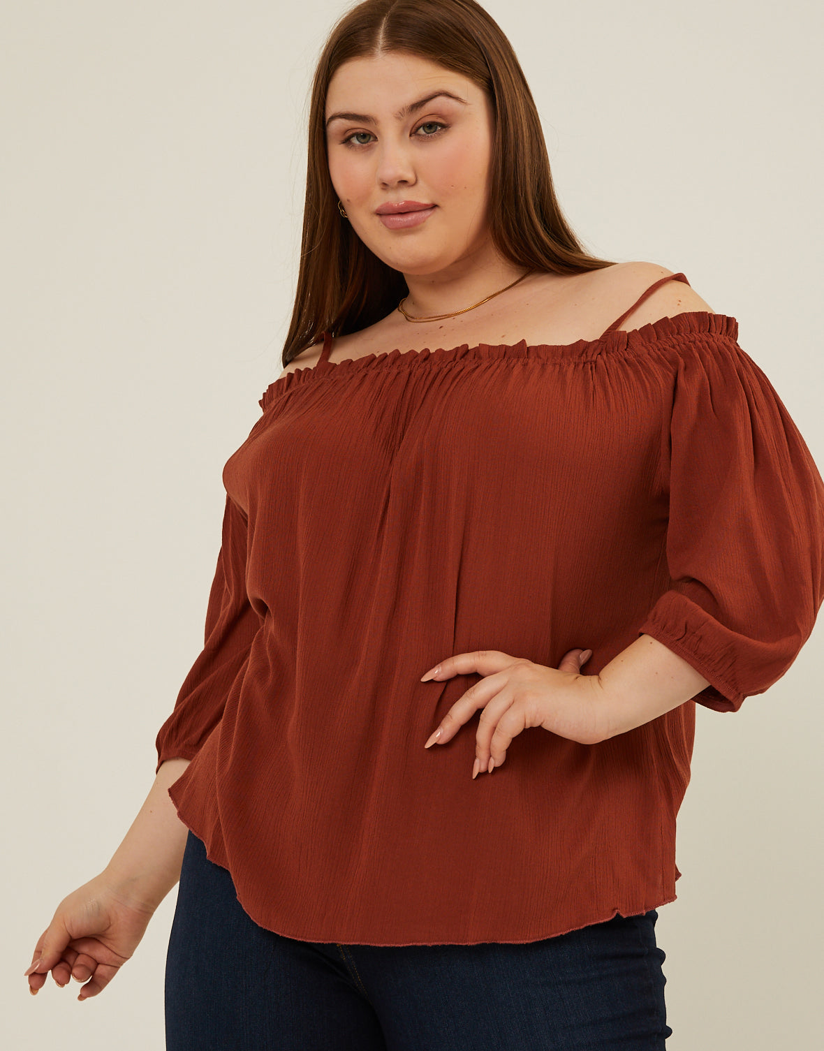 Plus Size Off the Shoulder Top – 2020AVE
