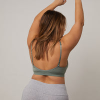 Curve Padded V-Neck Bra Plus Size Intimates -2020AVE