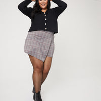Curve Cardigan Top Plus Size Tops -2020AVE