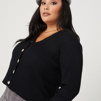 Curve Cardigan Top Plus Size Tops -2020AVE