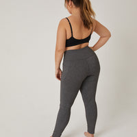 Curve Pocket Leggings Plus Size Bottoms -2020AVE