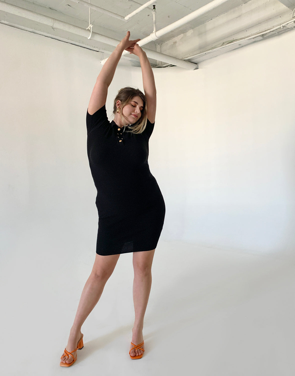 Plus Size Polo Dress - Plus Size Black Bodycon Dress- Red Bodycon Dress   2020AVE