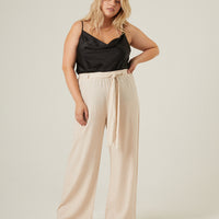 Curve Prima Donna Satin Tank Plus Size Tops -2020AVE