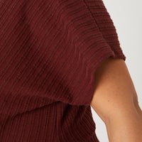 Curve Full-Length Wrap Top Plus Size Tops -2020AVE