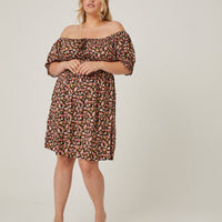 Curve Rosey Floral Sundress Plus Size Dresses -2020AVE