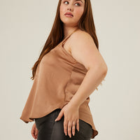 Curve Sleepless Nights Cami Plus Size Tops -2020AVE