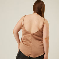 Curve Sleepless Nights Cami Plus Size Tops -2020AVE